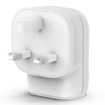 Belkin Boost Charge Dual Wall Charger Fast Charger 37W for Iphone & Samsung - White - Image 2