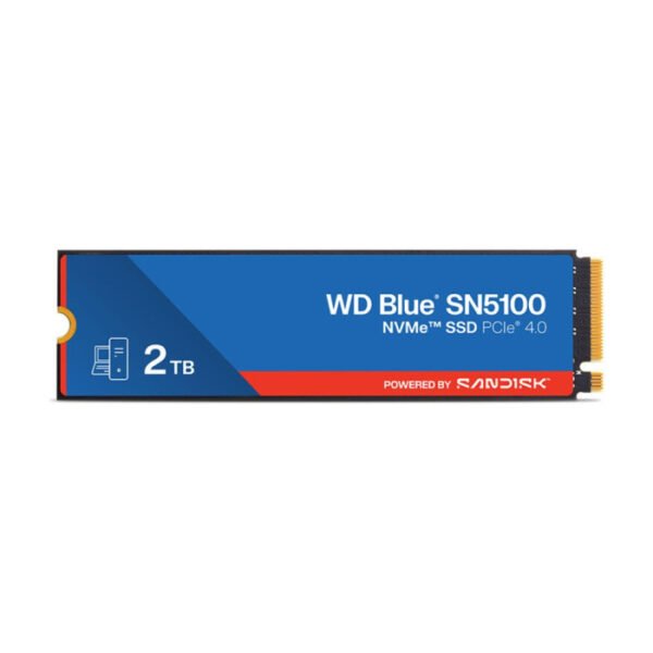 SanDisk WD Blue SN5100 2TB NVMe SSD PCIe 4.0 Upto 7100 MB/s Read