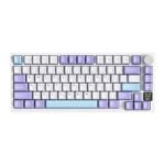 ATTACK SHARK X820 Ultra Wireless Tri-Mode (2.4G + Type-C + Bluetooth)Gasket Mechanical Keyboard - Star White + Shark Switch