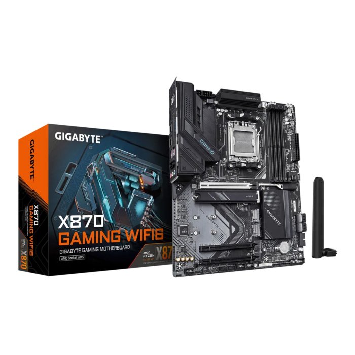 x870_gaming_wf6_0000_1 GigaByte X870 Gaming Wifi6 AMD Ryzen DDR5 Gaming Motherboard - Image 1