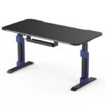 XALLKING Xd2s Height Adjustable Rgb Gaming Desk Black/blue (140*70)