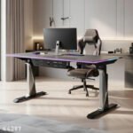 XALLKING Xd4s Height-adjustable Rgb Gaming Desk (180*80) - Image 2