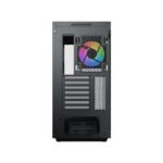 Xigmatek META ATX Mid Tower Case Front Side & Left Side Tempered Glass Panel with 4 ARGB Fans - Black - Image 2