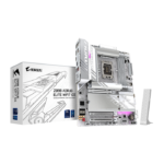 Gigabyte Intel Core Ultra Z890 Aorus Elite Wifi 7 Ice DDR5 Gaming Motherboard