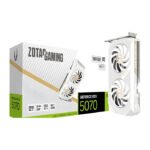 Zotac Gaming GeForce RTX 5070 Twin Edge OC White Edition 12GB GDDR7 Graphics Card