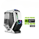 Gaming PC i7-14700F Processor, MSI B760 D5 WIFI Motherboard, 32GB RAM DDR5 (6000), 2TB SSD NVMe, ASUS PRIME RTX 5070 12GB VGA, 750 WATT GOLD PSU, L360 Liquid Cooler White, Sharkoon Elite Shark CA700 White 3x RGB Fans White, Windows 11 Pro (License)