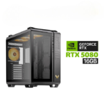 Gaming PC – AMD Ryzen 9 9950X3D, ASUS ROG STRIX X870E-H WiFi 7, 64GB DDR5 6000, Samsung Gen5 2TB SSD, RTX 5080 16GB, TUF III L360 Liquid Cooler, ROG Strix 1200W Platinum PSU, TUF GT502 Plus Case with 7 RGB Fans, Windows 11 Pro