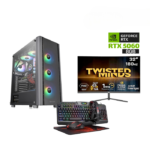 Gaming PC – AMD Ryzen 7 9800X3D, ROG STRIX X870-A WiFi 7 Motherboard, 32GB DDR5 RAM, Samsung 990 Pro 2TB Gen4 SSD, RTX 5080 16GB White GPU, ROG Strix 1000W Platinum PSU, LC III 360 ARGB LCD Cooler, Asus Tuf Gaming GT502 Horizon, Win 11 Pro