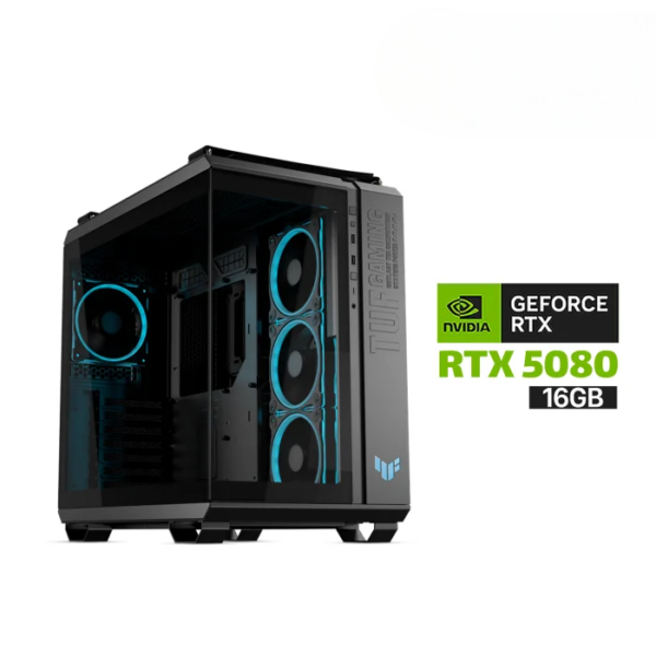 Gaming PC Ultra 9-285K Processor,ASUS ROG STRIX Z890-H WIFI 7 Motherboard,64GB D5 RAM (6000),2TB GEN-4 SSD,RTX 5080 16GB VGA,SilverStone 1000W GOLD PSU,TT L360 Liquid Cooler,Asus TUF Gaming GT502 Horizon Case,Asus 3x RGB Fans,Windows 11 Pro License